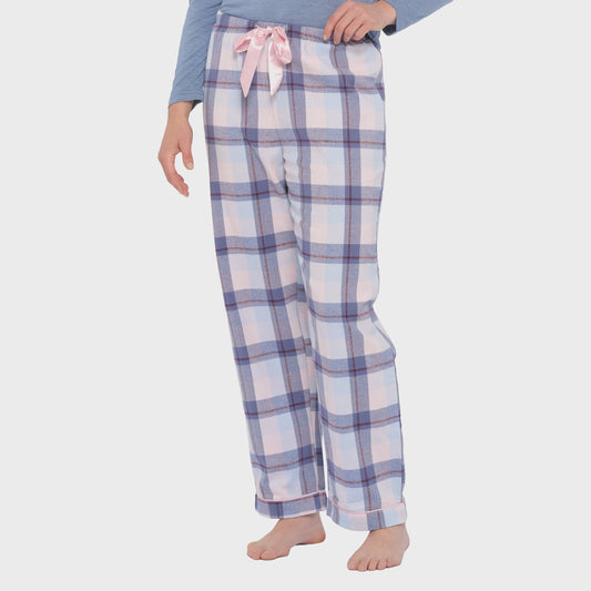 Magnolia Lounge Flannelette Pyjama Pant - Blue Horizon