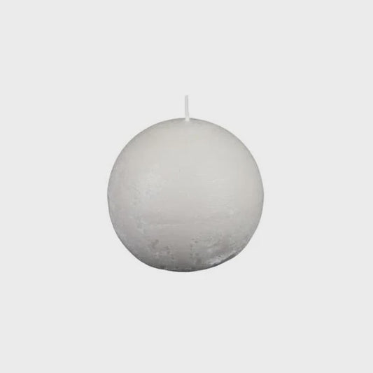 Elemental Terra Texture Sphere Candle