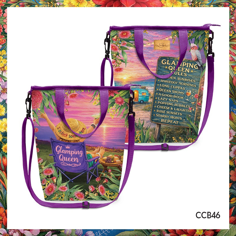 Lisa Pollock Cooler Bags - Glamping Queen Rules