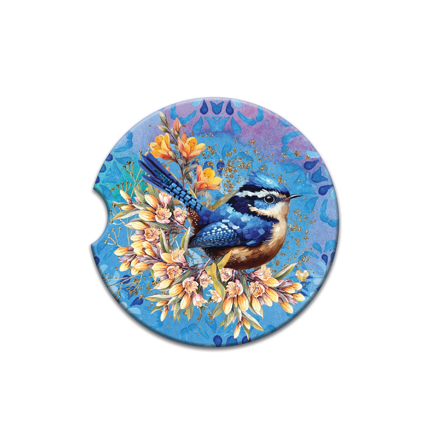 Lisa Pollock Car Coasters - Pretty Postage