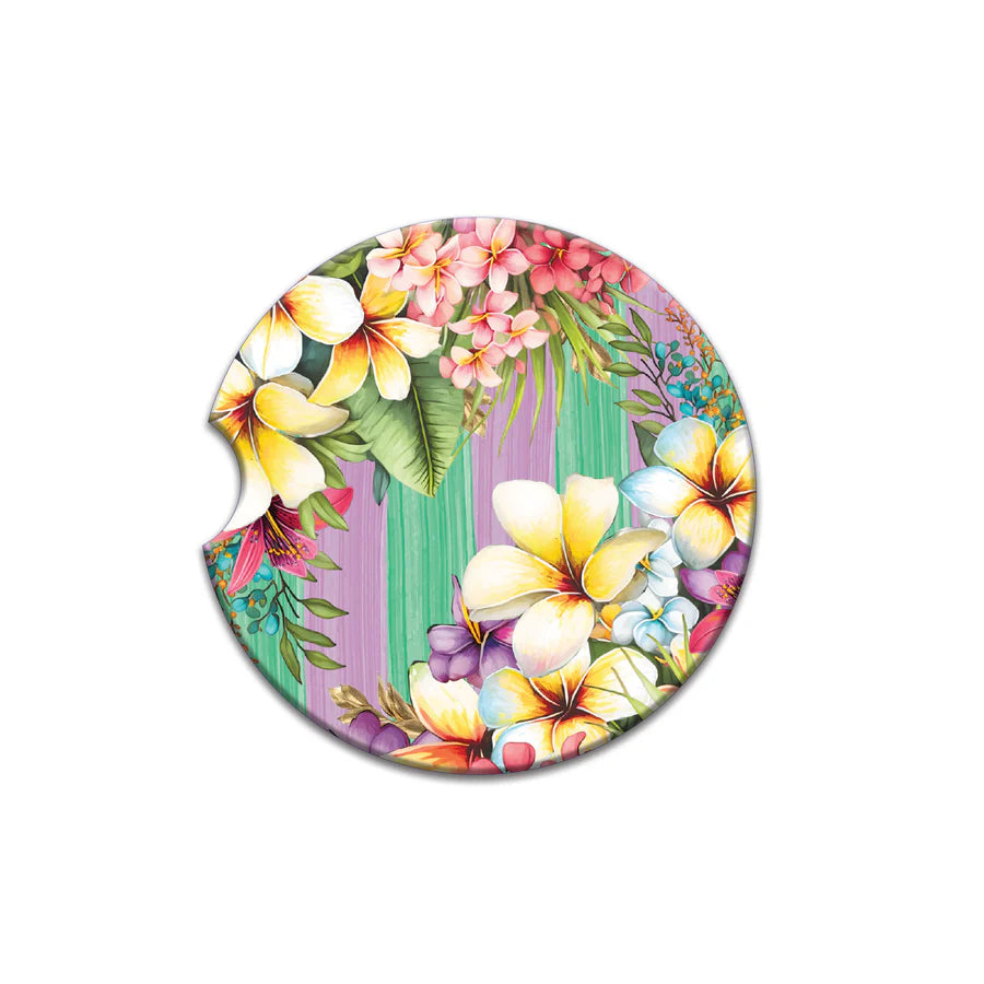 Lisa Pollock Car Coasters - Pretty Postage