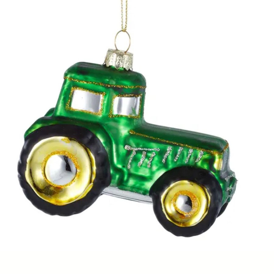 Gala Harvest Ornament Glass 9X5X8 CM Green Gold