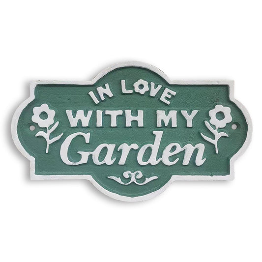 DWBH Cast Iron Sign - Garden