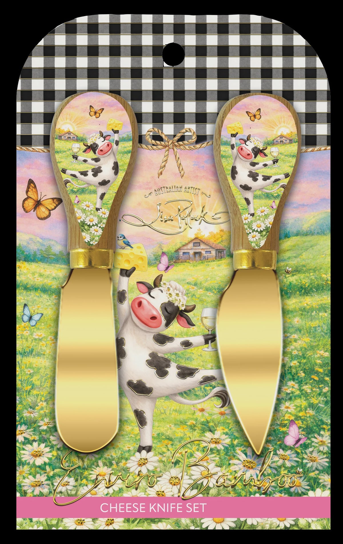 Lisa Pollock Cheese Knives - Calm Your Farm