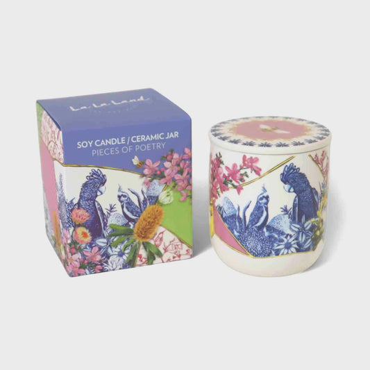 La La Land Australian Candle Pieces of Poetry