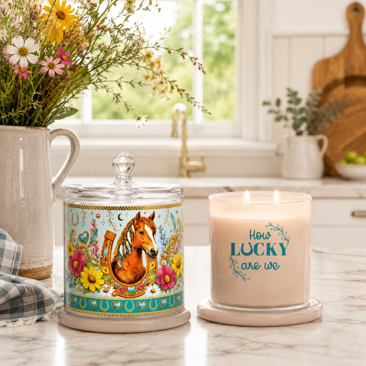 Lisa Pollock Cloche Candles