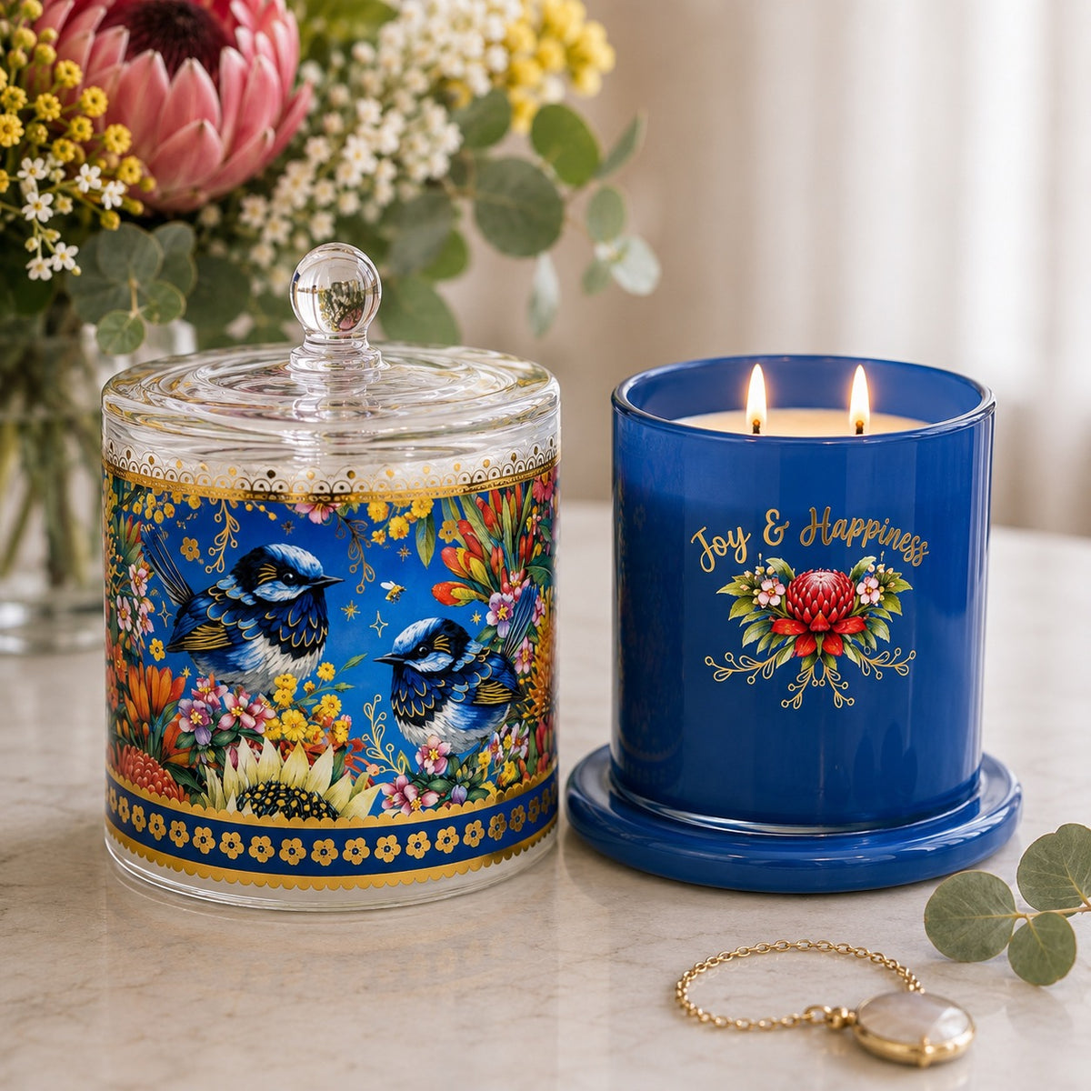 Lisa Pollock Cloche Candles