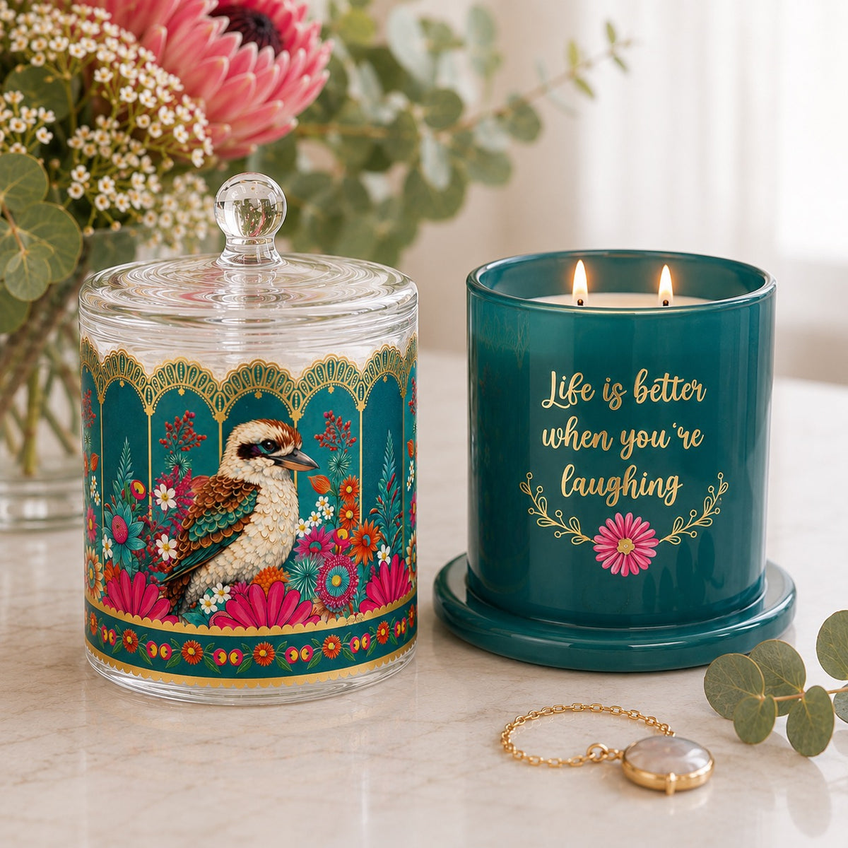 Lisa Pollock Cloche Candles