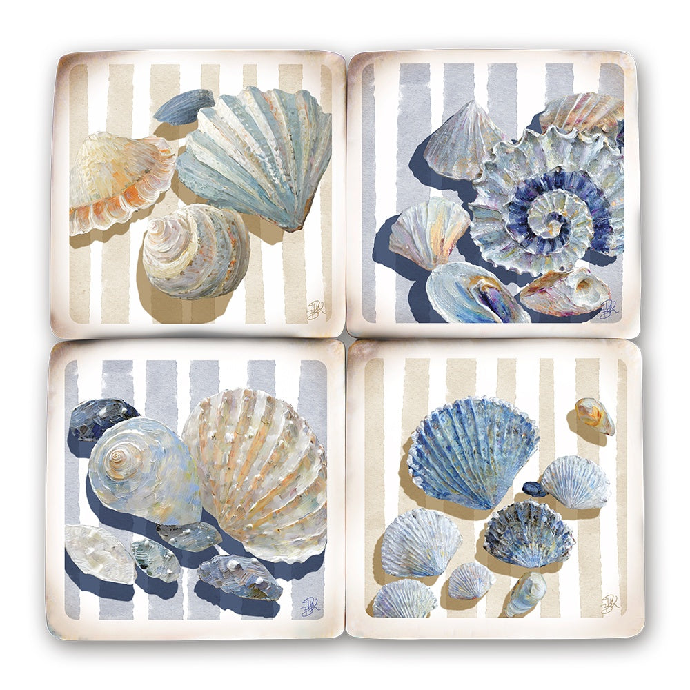 DWBH Resin Coasters - Seaside