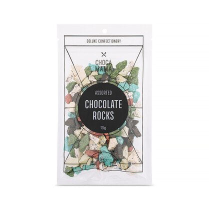 Chocamama Assorted Chocolate Rocks 125g