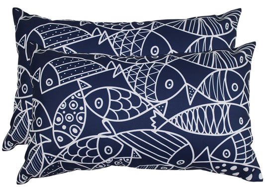 NF Living Fin-lines Outdoor Cushion - Rectangle