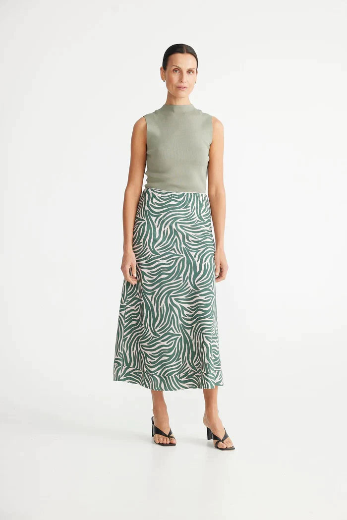 Brave + True - Carrington Skirt - Amazonia