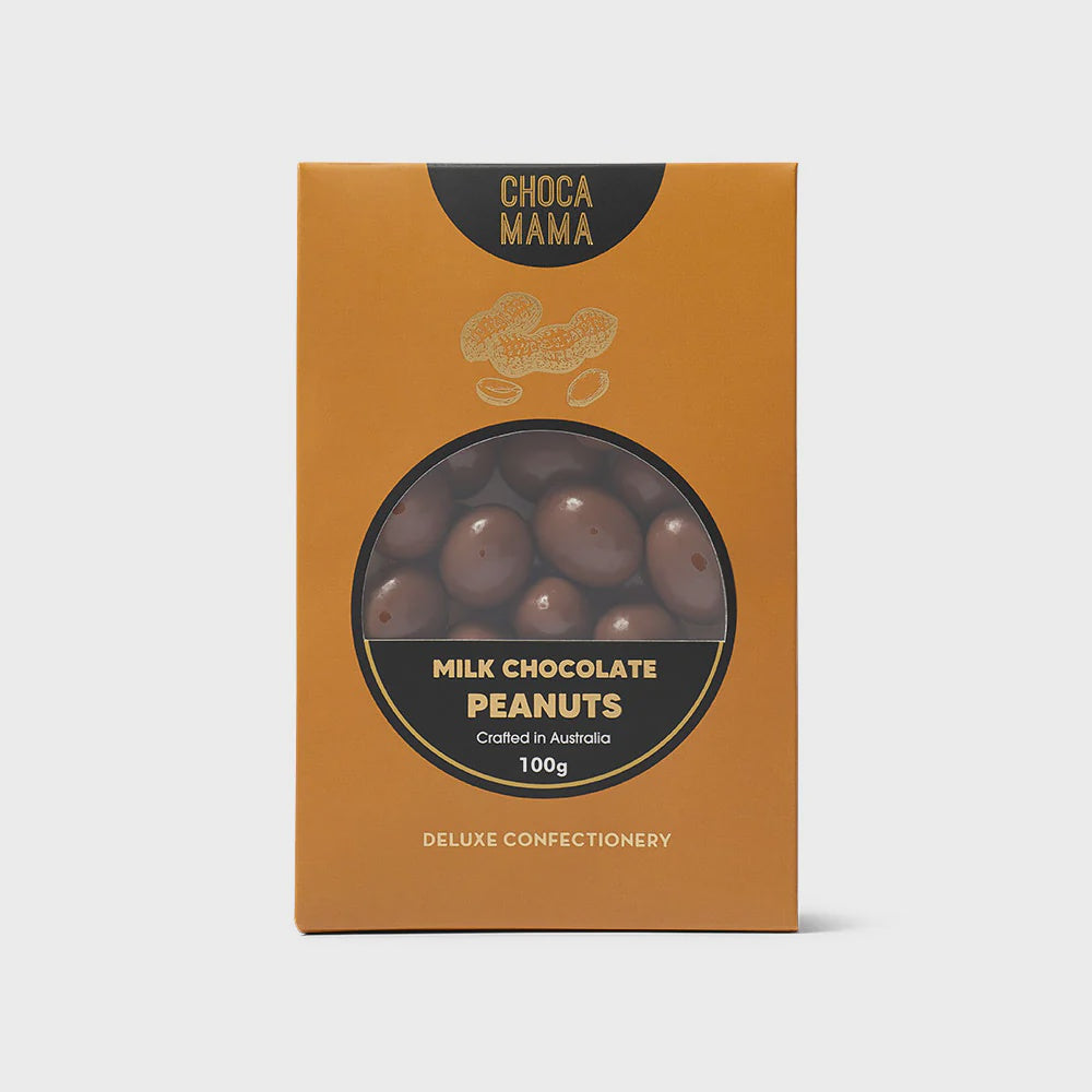 Choca Mama Milk Chocolate Peanuts 100G