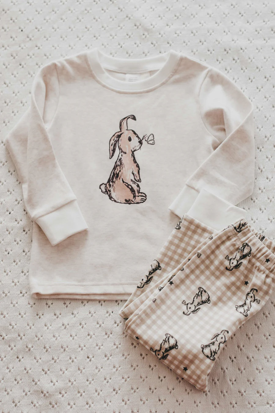 Bencer Bear Gingham Pjs