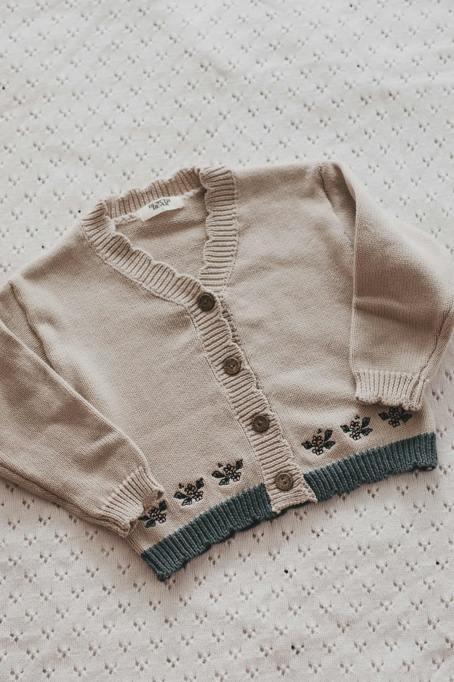 Bencer & Hazelnut Cardigan - April Floral