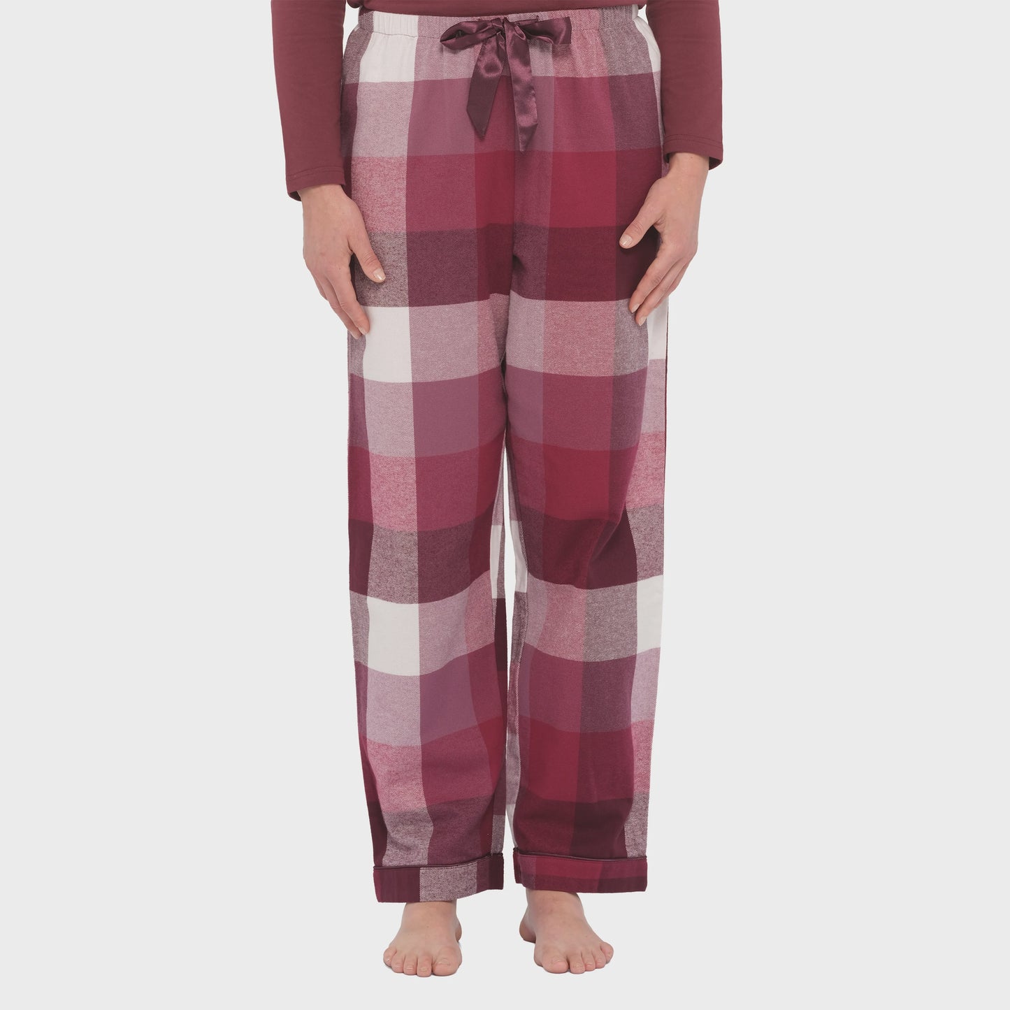 Magnolia Lounge Flannelette Pyjama Pant - Deep Twilight