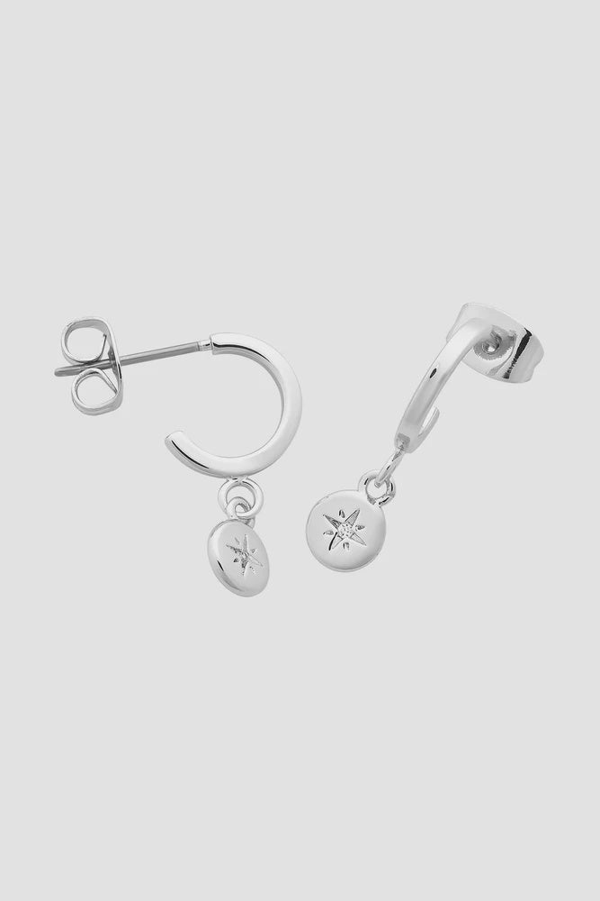 Liberte Gigi Silver Huggie