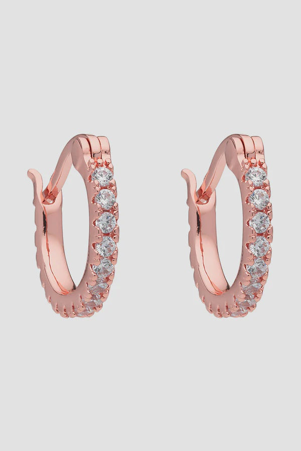 Liberte Piccola Dolce Rose Gold Huggie