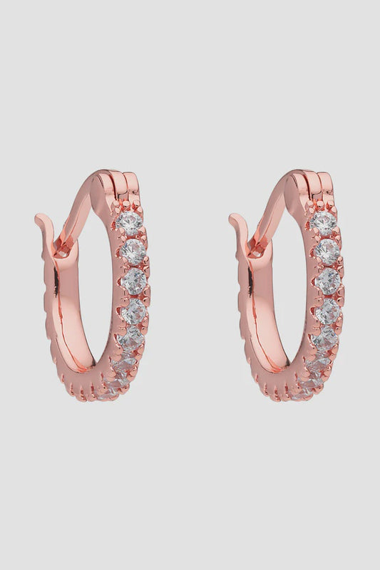 Liberte Piccola Dolce Rose Gold Huggie