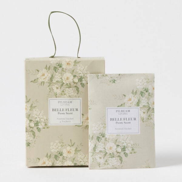 Pilbeam Living Belle Fleur Scented Sachets Set/4