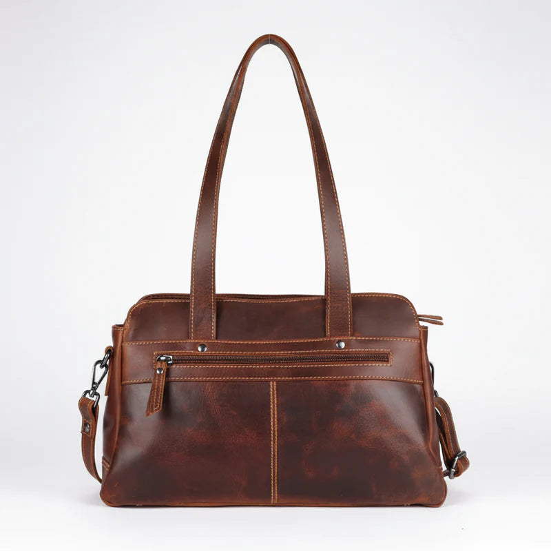 Greenwood Leather Shoulder Bag Marlow - Sandel
