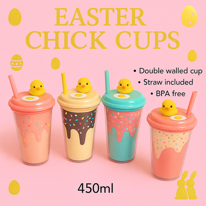 Got It Covered Chick Double Wall Cups