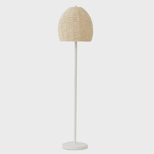 Coast to Coast Perline Wood Bead Floor Lamp