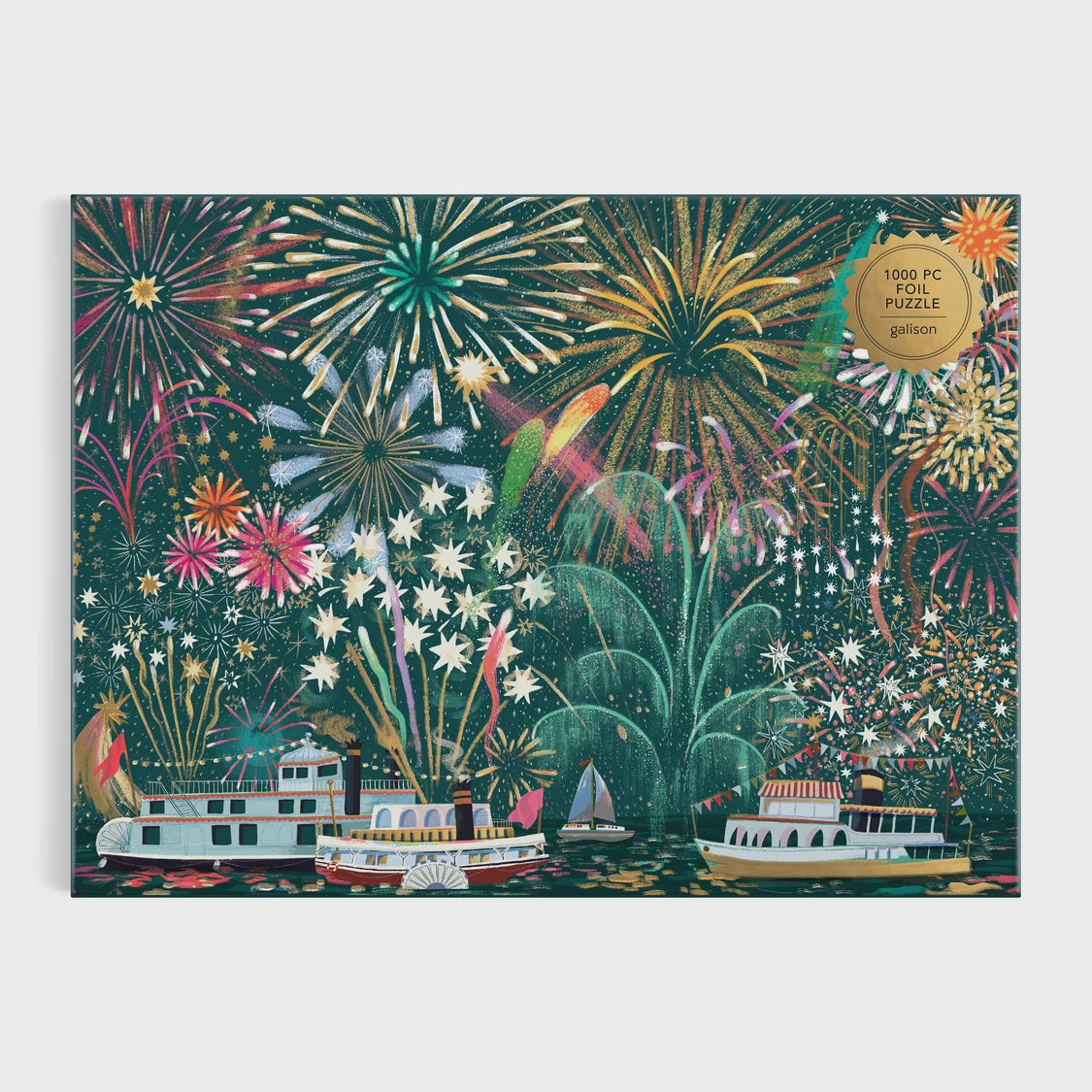 Galison Fireworks Jubilee 1000pc Jigsaw Puzzle