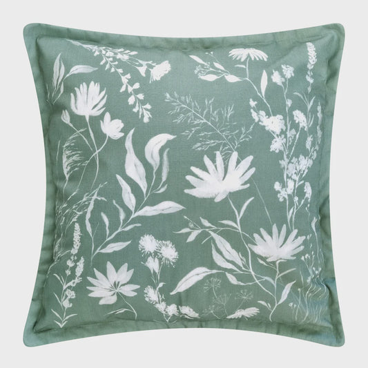 j.elliot Florence Cushion Forest/Ivory