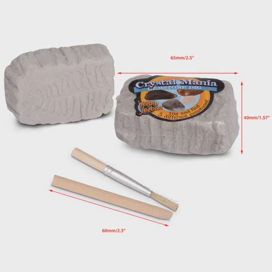 Heebie Jeebies Crystal Mania Gemstone Dig