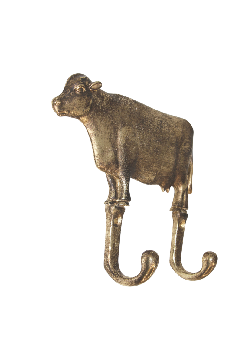 DWBH Pewter Hook Cow