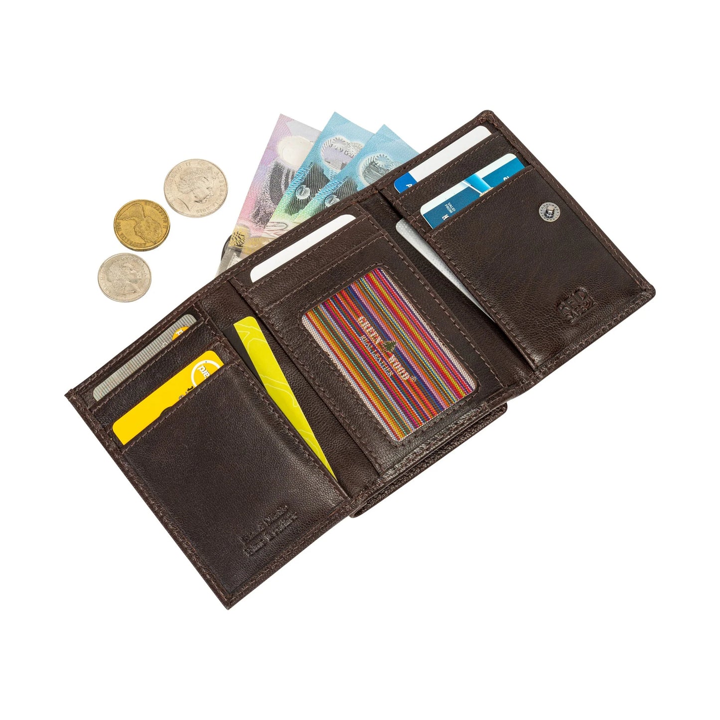 Greenwood Leather The Harvest Wallet - Brown