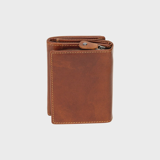 Greenwood Leather The Harvest Wallet - Camel