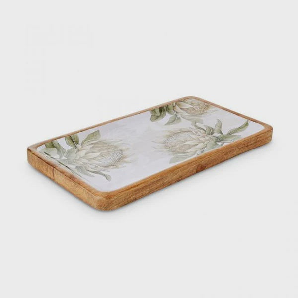 Madras Link King Protea Rectangle Platter