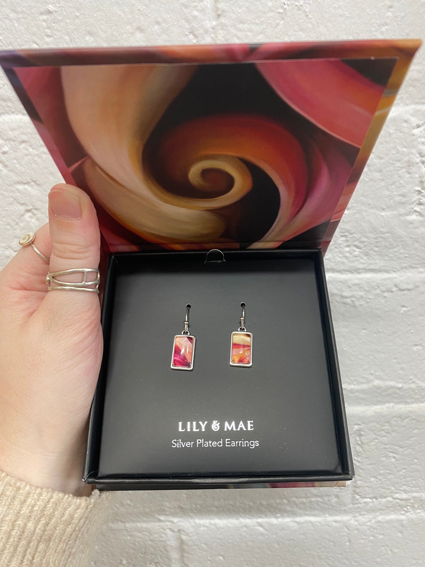 Lily & Mae Gift Boxed Resin Earrings
