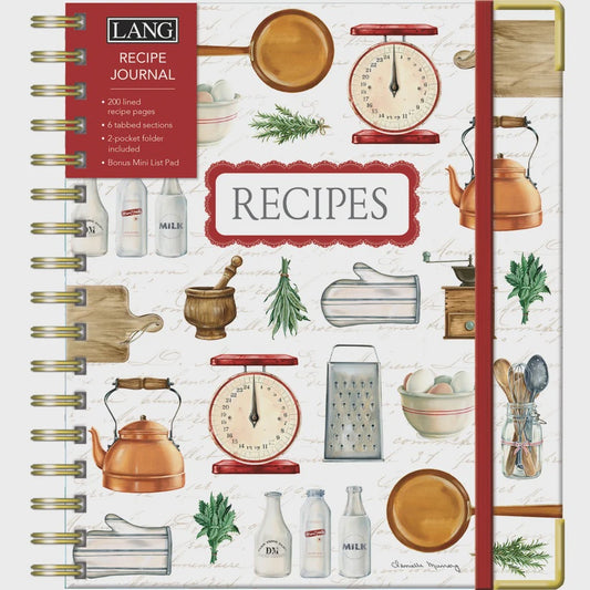 LANG Recipe Journal - Homestead Kitchen
