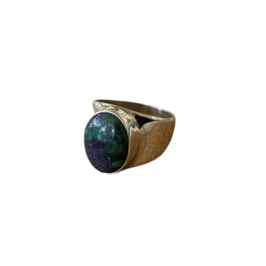 BD Signature Silver Azurite Ring