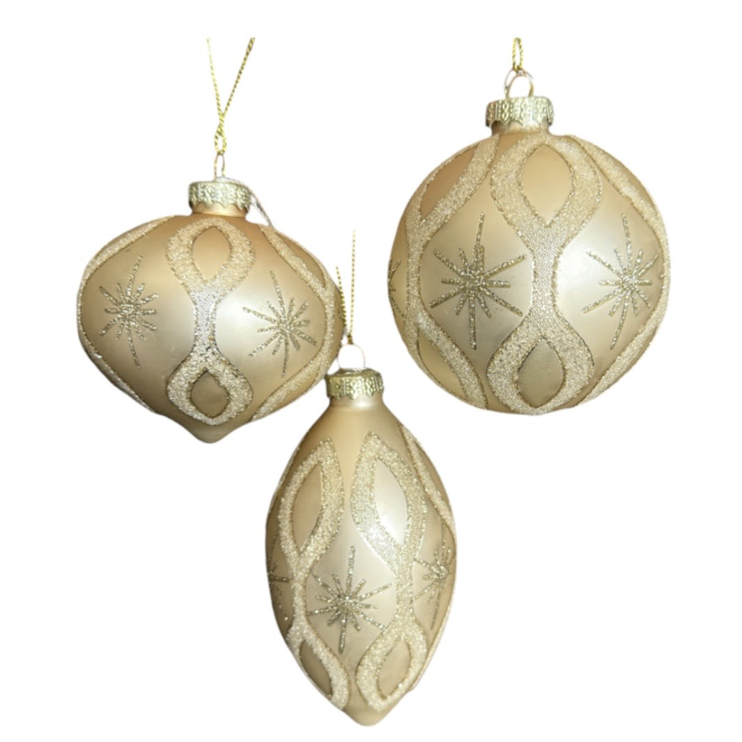 Gala Festive Bauble 8cm