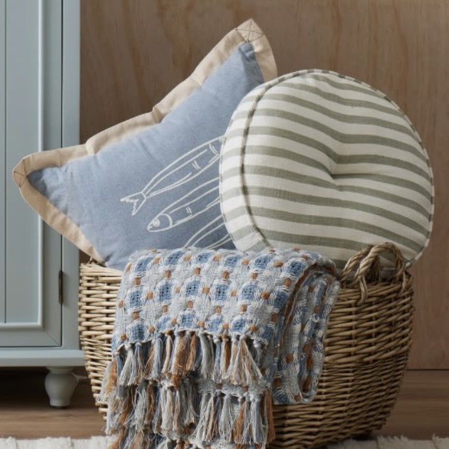 Coast to Coast Sardines Cushion