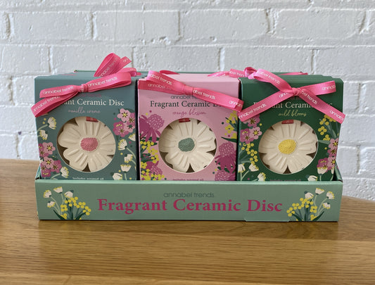 Annabel Trends Fragrant Ceramic Disc (3 asst fragrances)
