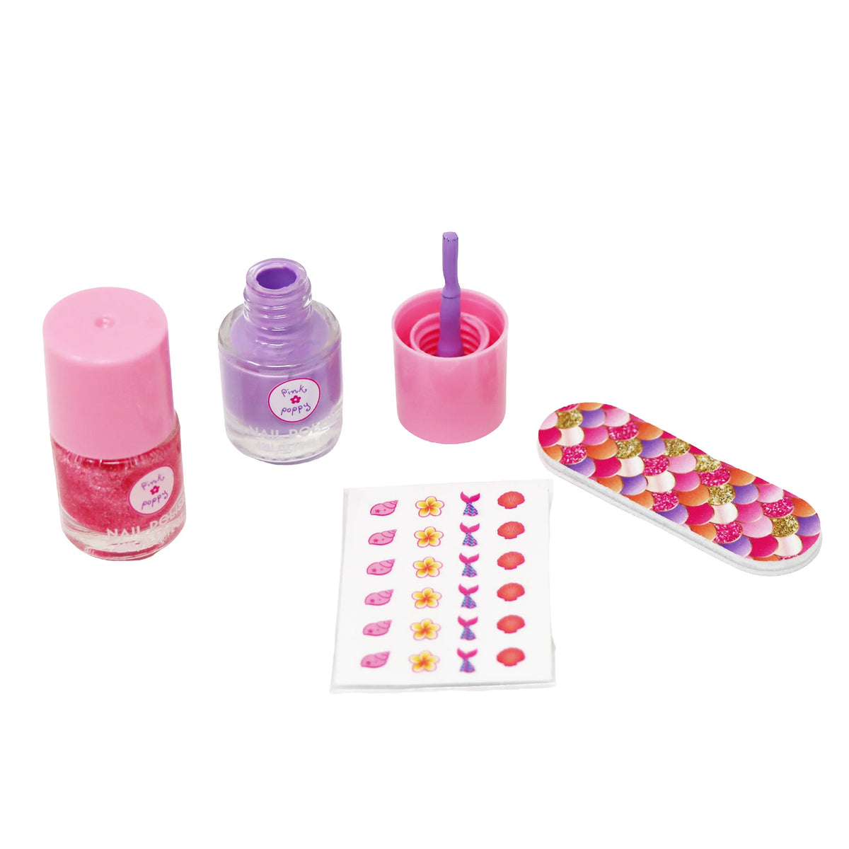 Pink Poppy Nail Art Kit