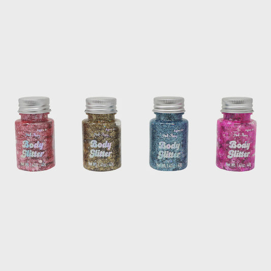 Pink Poppy Body Glitter