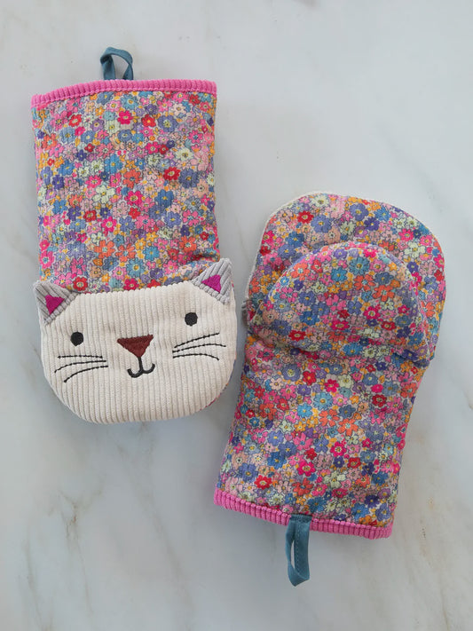 Natural Life Quilted Oven Mitt