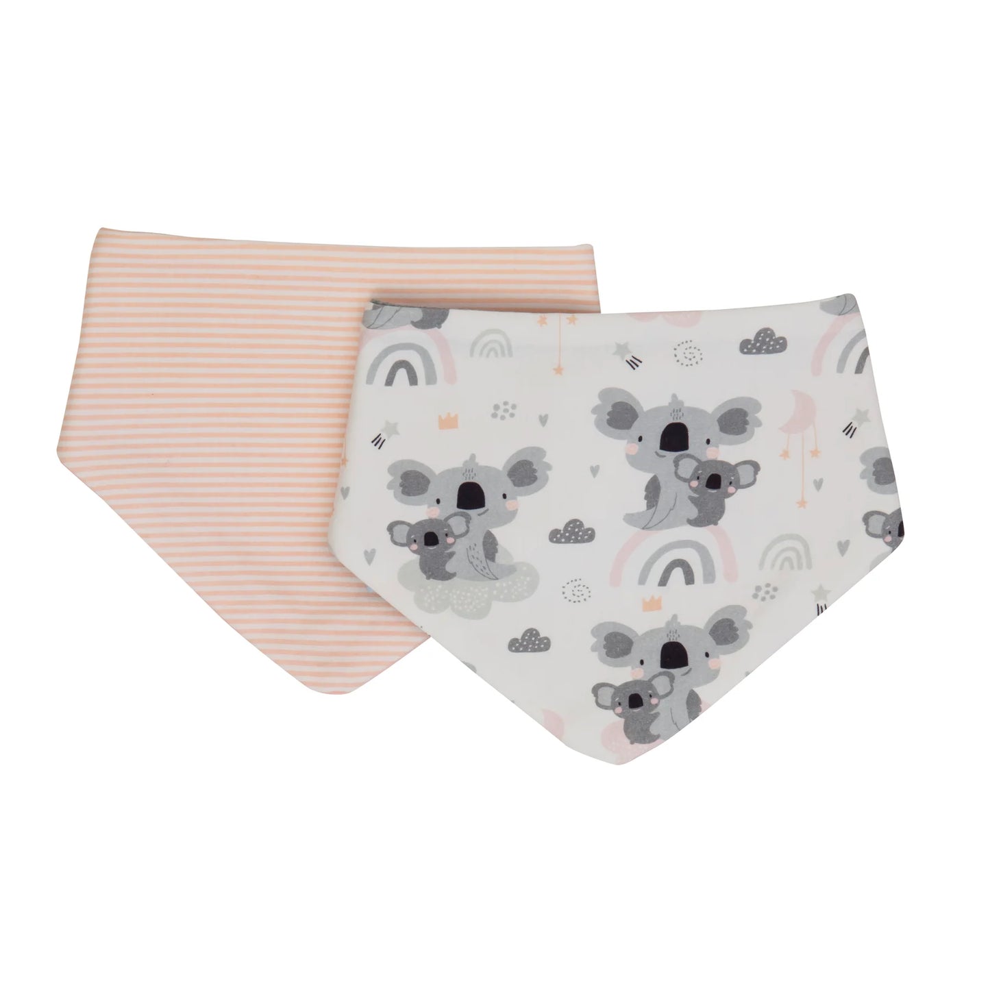 All4Ella Reversible Bandana Bibs 2 Pack