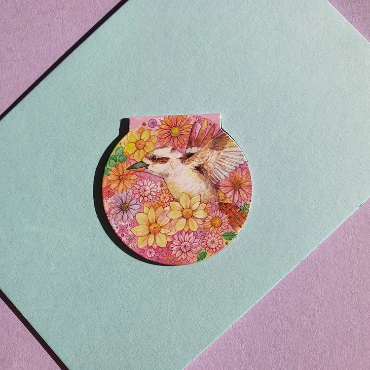 Watercolour By Cat Magnetic Bookmark