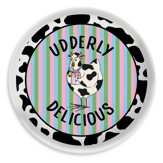 DWBH Lil' Graze Plate Udderly Delicious