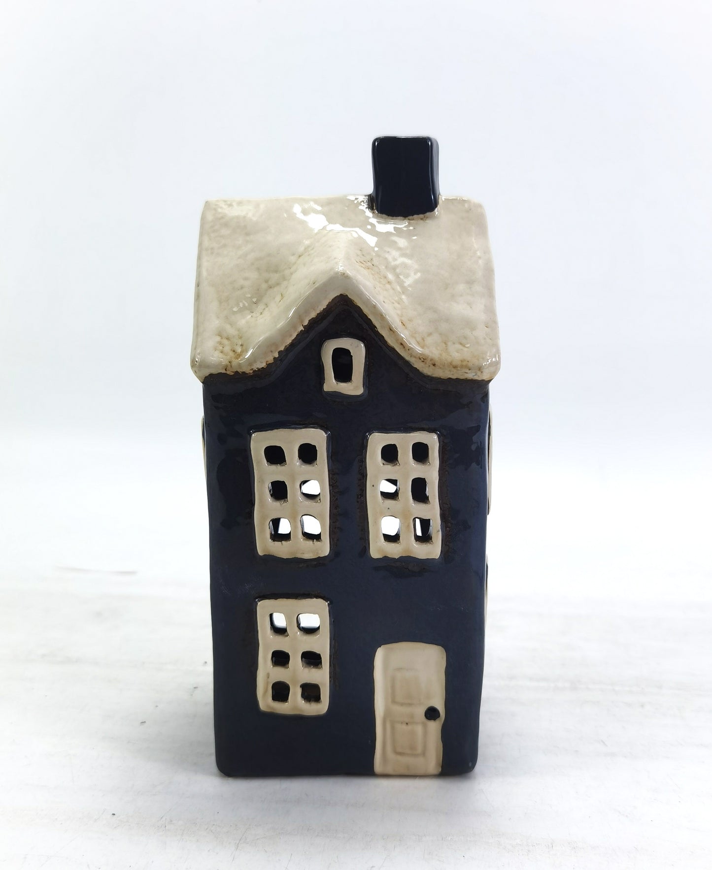 Yellow Rock Navy Cottage Tealight