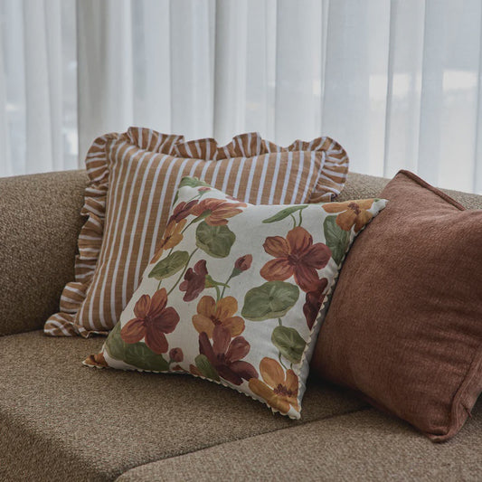 Madras Link Nasturtium Multi Cushion