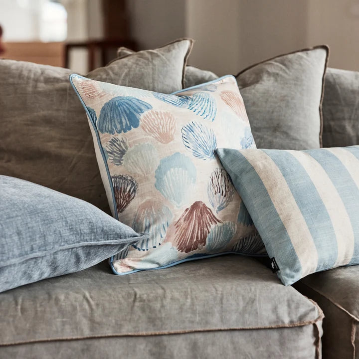 Madras Link Rockpool Cushion - Blue