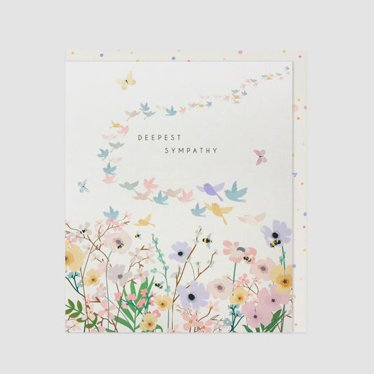 Belly Button Deepest Sympathy Card